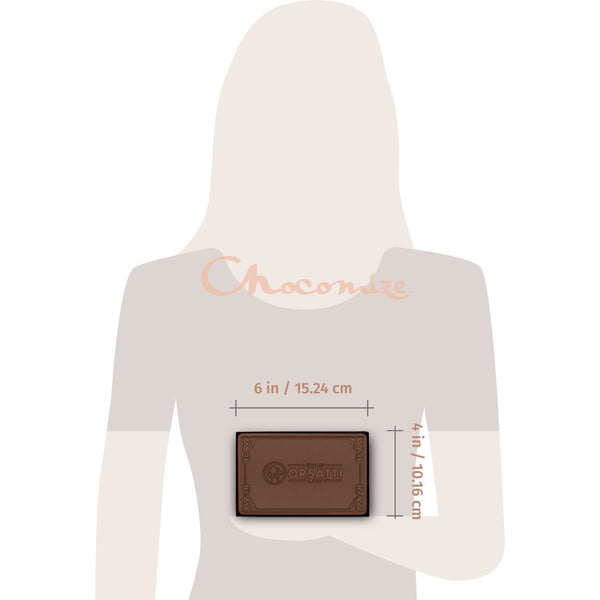 4x6in Engraved Chocolate Bars - 3oz