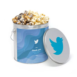 Custom Popcorn Tins | 1 Gallon