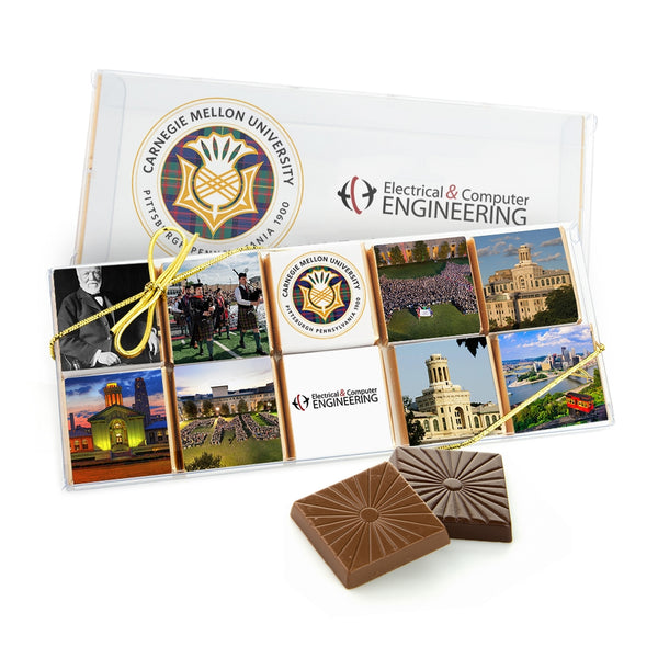 Set of 10 Chocolate Squares