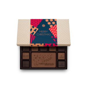 Centerpiece Set With Engraved Squares | 19-pieces