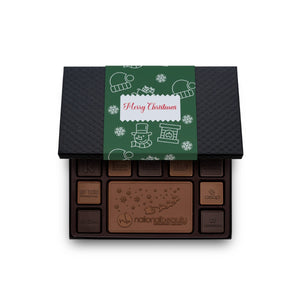 Centerpiece Set With Engraved Squares | 19-pieces