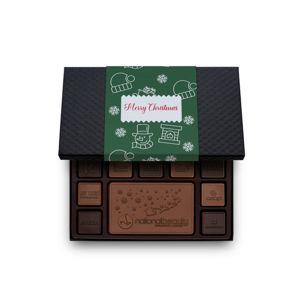 Centerpiece Set With Engraved Squares | 19-pieces
