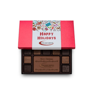 Centerpiece Set With Engraved Squares | 19-pieces