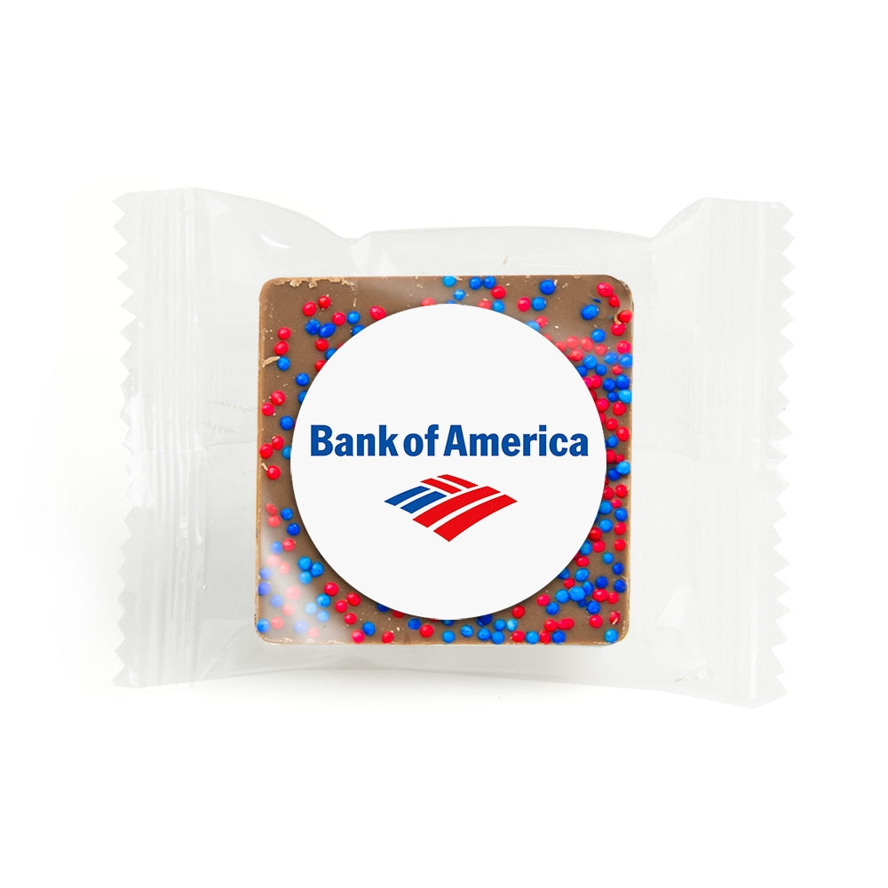 Decorated Chocolate Squares | Customized With Your Logo