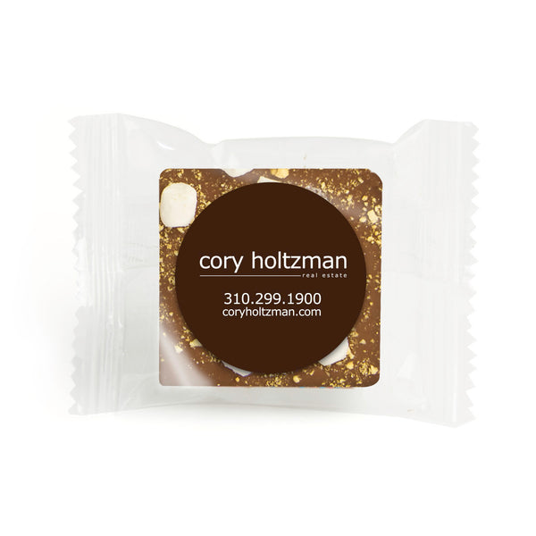 Decorated Chocolate Squares -1.5"