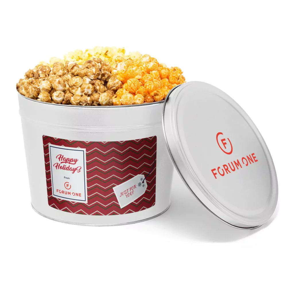 Custom Popcorn Tins | 2 Gallon