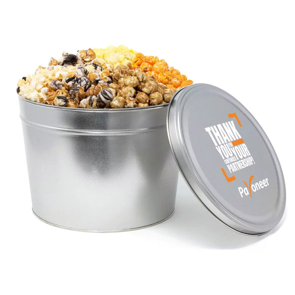 Custom Popcorn Tins | 2 Gallon