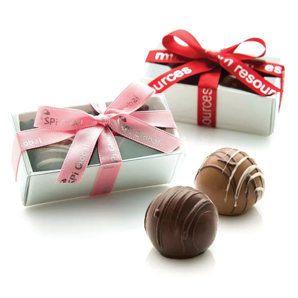 2-Piece Truffle Set W Imprinted Ribbon