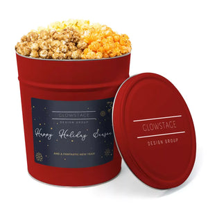 Custom Popcorn Tins | 3.5 Gallons