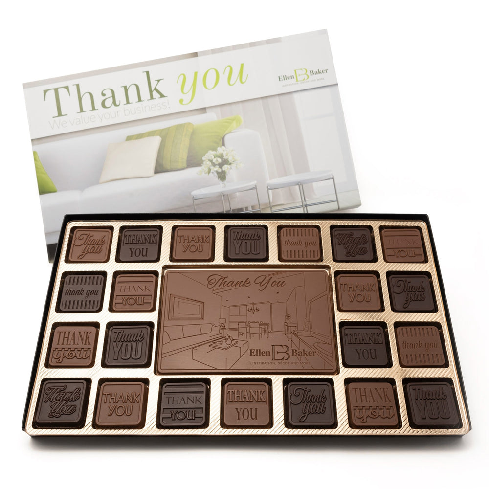 Large Centerpiece Set With Engraved Squares | 45-pieces