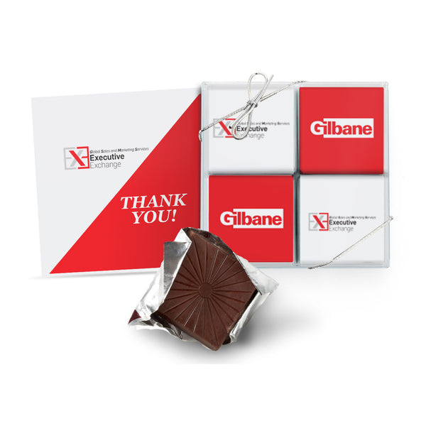 Set of 4 Chocolate Squares