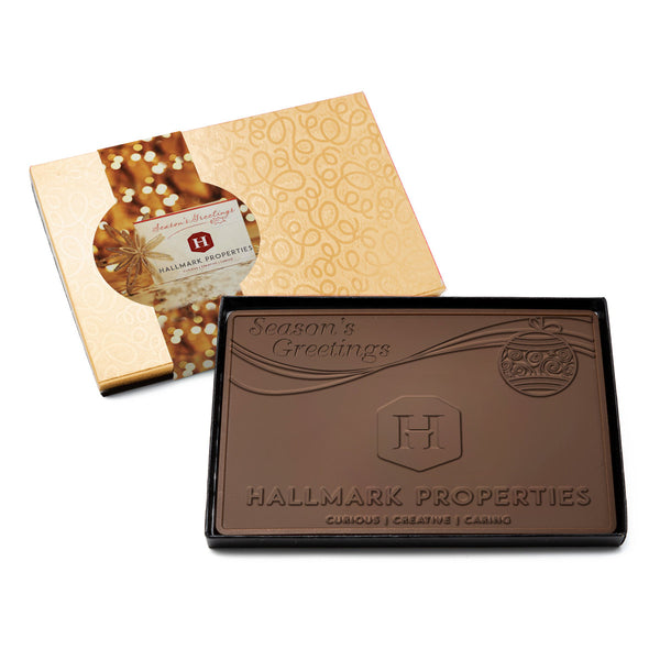 4x6in Engraved Chocolate Bars - 3oz