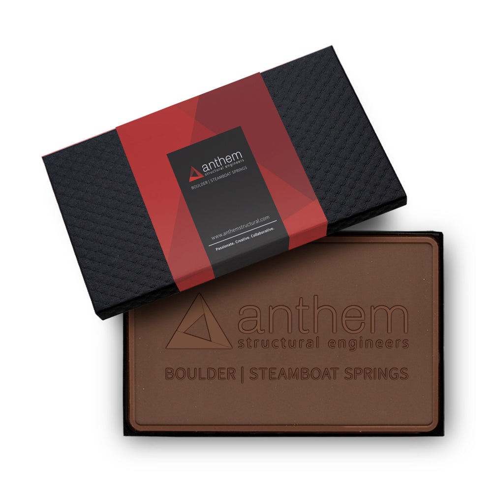 4x6in Engraved Chocolate Bars - 3oz