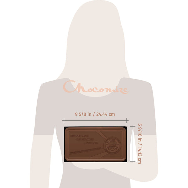 1/2 lb Engraved Chocolate Bars