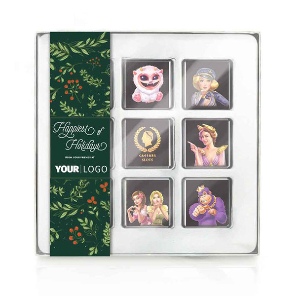 Gift Box with 9 Chocolate Squares