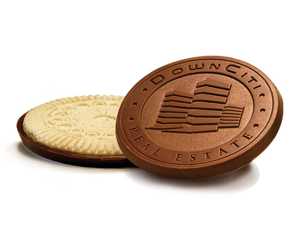 Engraved Chocolate Cookies