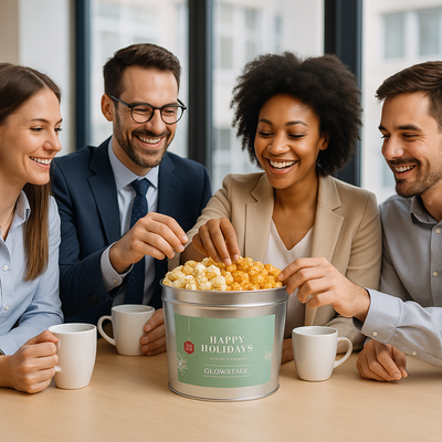 Custom Popcorn Tins | 2 Gallon