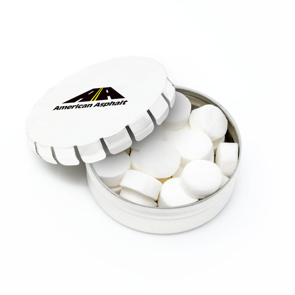 Small Push Top Tin