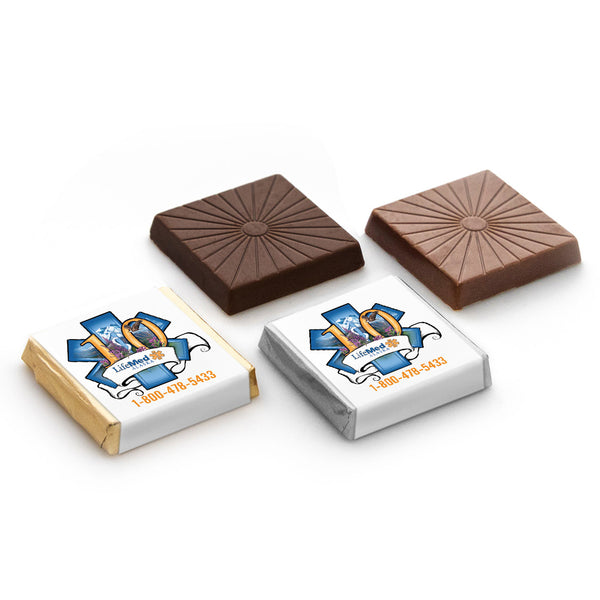 Small Chocolate Squares - 1.25"