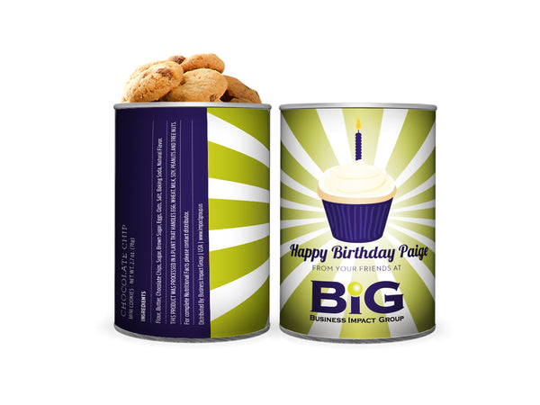 4" Cookie or Snack Canister