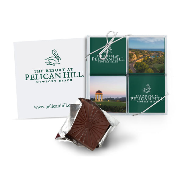 Set of 4 Chocolate Squares