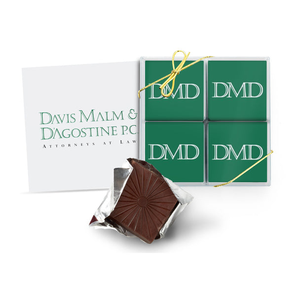 Set of 4 Chocolate Squares
