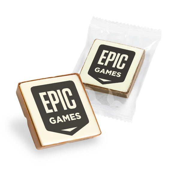 Edible Imprint Chocolate Squares -1.5"