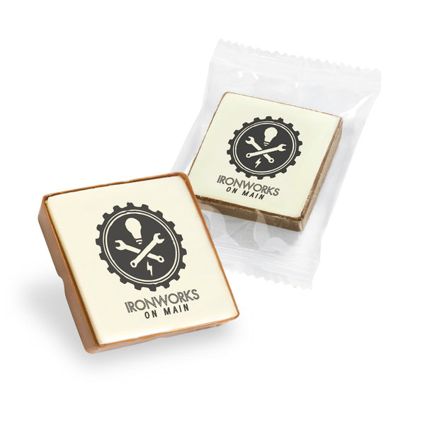 Edible Imprint Chocolate Squares -1.5"