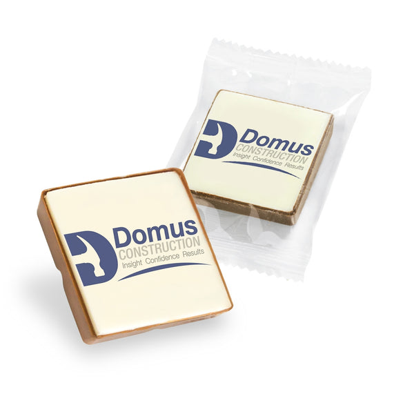 Edible Imprint Chocolate Squares -1.5"