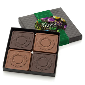 Engraved Chocolate Squares | Set of 4