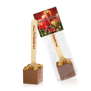 Hot Chocolate on a Stick with Header Card