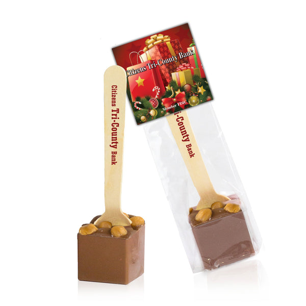 Hot Chocolate on a Stick with Header Card