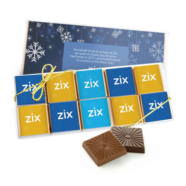 Set of 10 Chocolate Squares