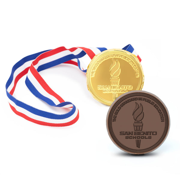 Custom Chocolate Medallion