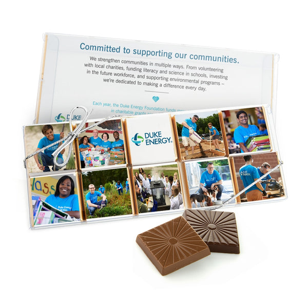Set of 10 Chocolate Squares