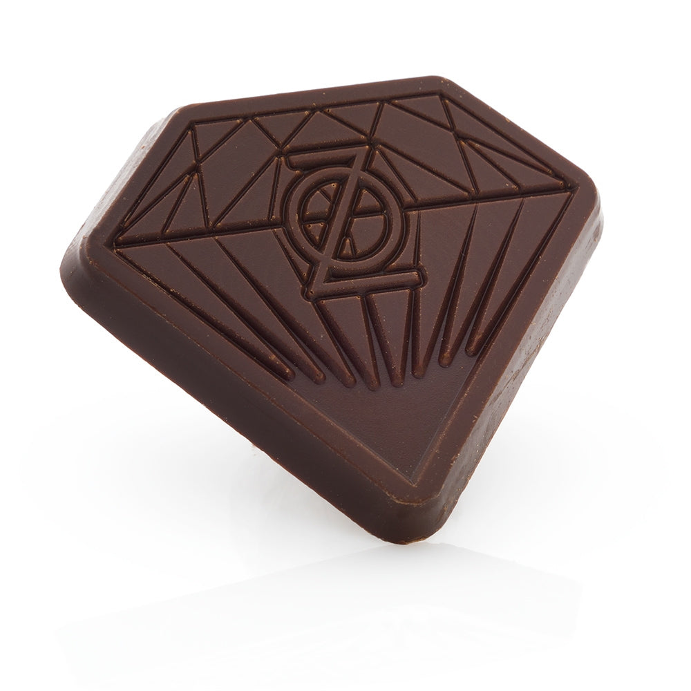 2x2 Custom Chocolate Shape