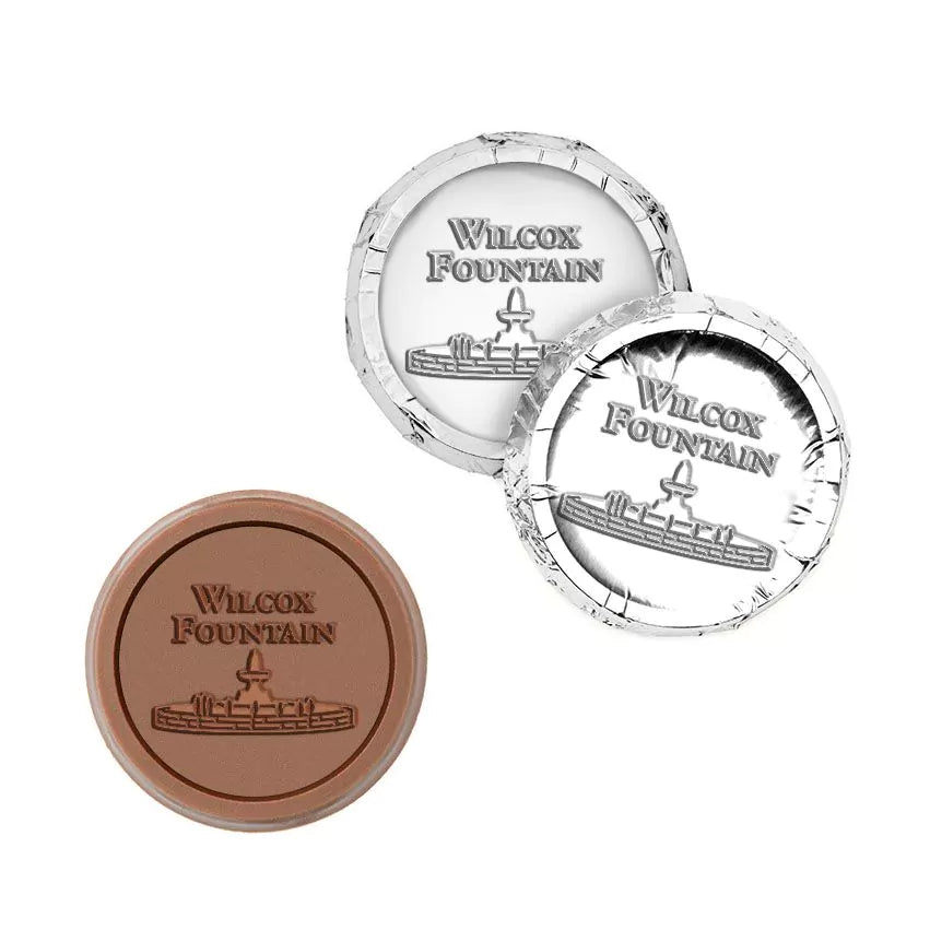 Engraved Chocolate Coins (1 Side)