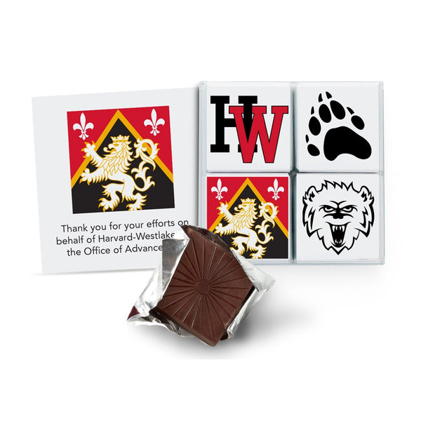 Set of 4 Chocolate Squares