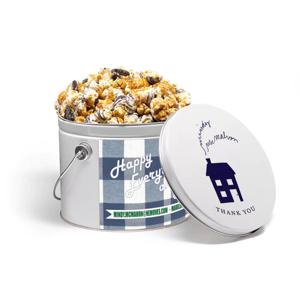 Custom Popcorn Tins | Half-Gallon