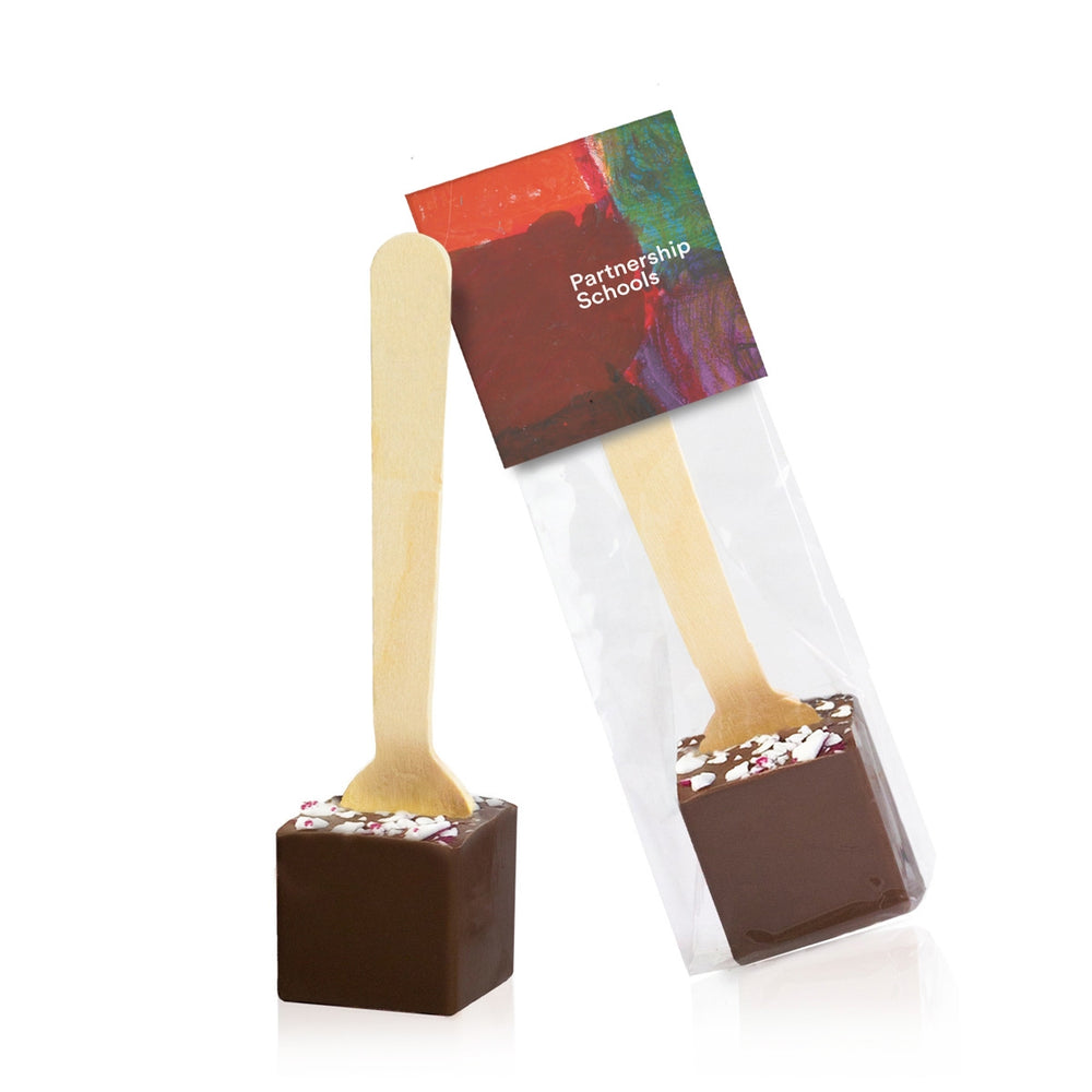 Hot Chocolate on a Stick with Header Card