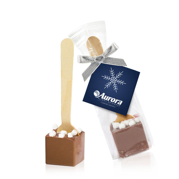 Hot Chocolate on a Stick with Hang-tag