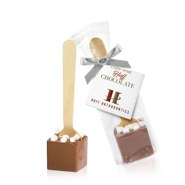 Hot Chocolate on a Stick with Hang-tag