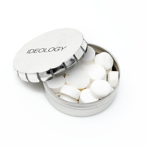 Small Push Top Tin