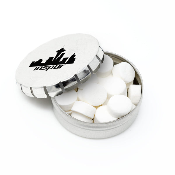 Small Push Top Tin