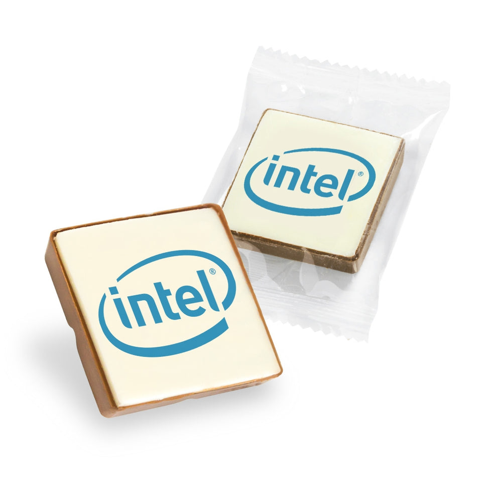 Edible Imprint Chocolate Squares -1.5"