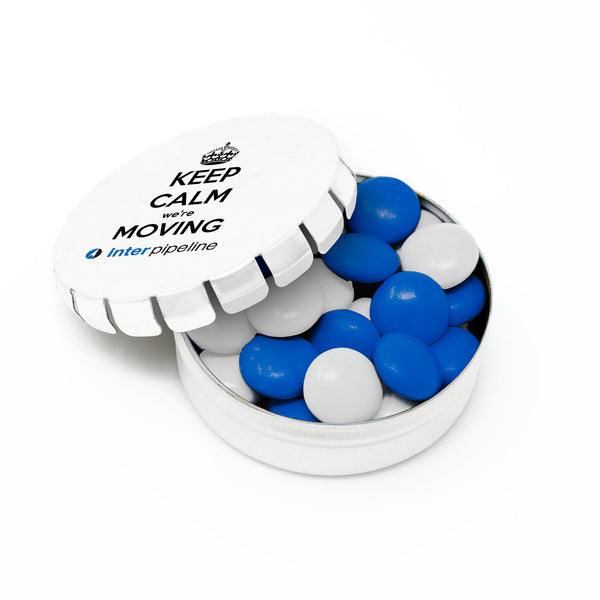 Small Push Top Tin