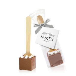 Hot Chocolate on a Stick with Hang-tag