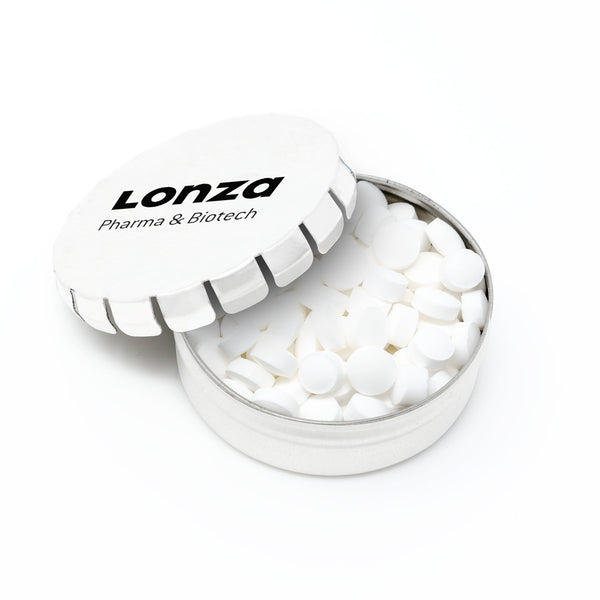 Small Push Top Tin
