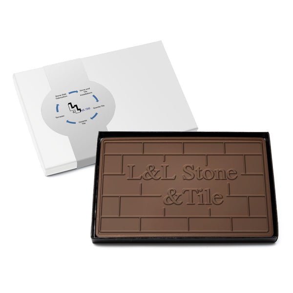 4x6in Engraved Chocolate Bars - 3oz