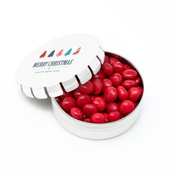 Small Push Top Tin